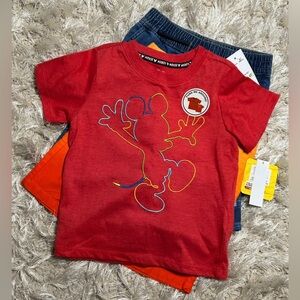 Garanimals shorts and a toddler shirt. Size 4T